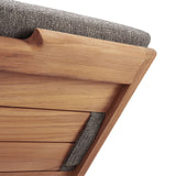 Outdoor Jack Adjustable Lounger | Teak - Mocha