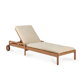 Outdoor Jack Adjustable Lounger | Teak - Natural