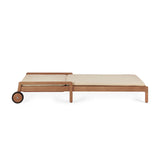 Outdoor Jack Adjustable Lounger | Teak - Natural
