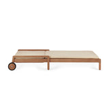 Outdoor Jack Adjustable Lounger | Teak - Natural