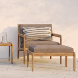 Jack Outdoor Foot Stool | Teak - Mocha (71cm)