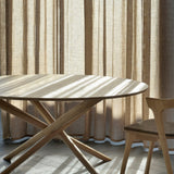 Mikado Round Dining Table | Oak