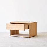 Ethnicraft Nordic Bedside Table Oak (37cm)