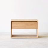 Ethnicraft Nordic Bedside Table Oak (37cm)