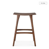 Osso Bar Stool | Teak - Brown