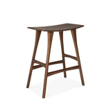 Osso Counter Stool | Teak - Brown