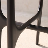 PI Side Table | Mahogany - Dark Brown