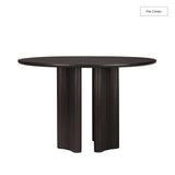 Roller Max Dining Table | Mahogany - Dark Brown (150cm)
