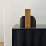 Ethnicraft Roller Max Black Teak Sideboard (224cm). Available at $3500.