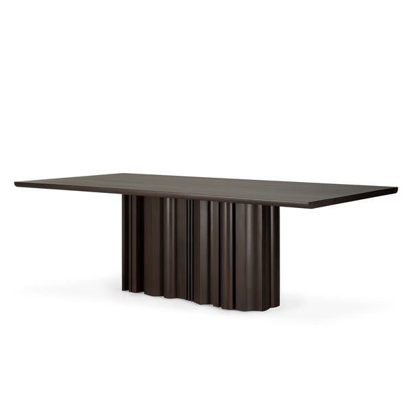 Sequence Dining Table | Mahogany - Dark Brown