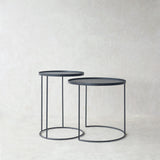 Tray Side Table | Round - Set of 2