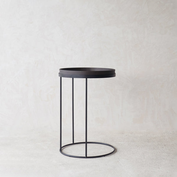 Tray Side Table | Round - Set of 2