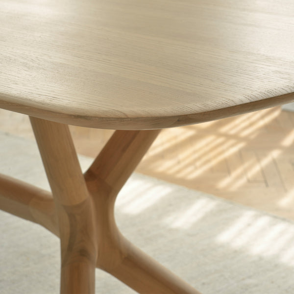 Oak X Dining Table