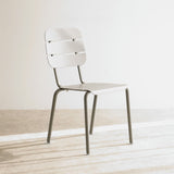 Alicante Outdoor Metal Dining Chair in Light Grey from Originals Furniture Singapore