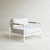Breeze LX Outdoor Armchair | White (88cm)