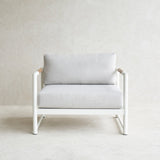 Breeze LX Outdoor Armchair | White (88cm)
