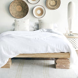 Umpak Teak Bed Frame - Originals Furniture Singapore
