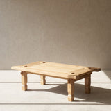 Weaving Coffee Table | Recycled - Natural (145cm)