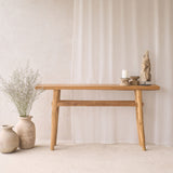 Roca Rustic Console | Old Teak - Natural (150cm)