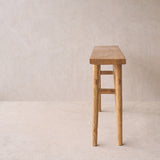 Roca Rustic Console | Old Teak - Natural (150cm)