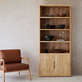 Java Bookcase | Old Teak - Natural (100cm) - Originals Furniture