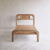 Plough Bed Frame | Teak - Natural (Single)