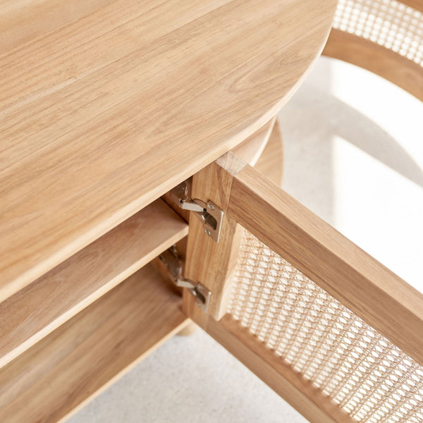 Luna TV Console | Teak - Natural (210cm)