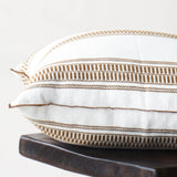 Rayure Cushion | Canvas - Havane (65 x 65cm)