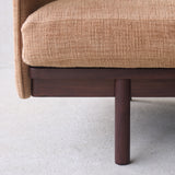 Pensive Sofa | Walnut - Bespoke Fabric