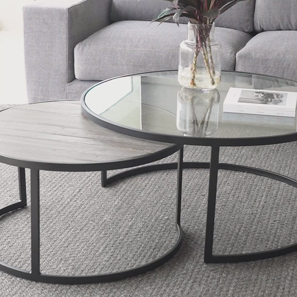 Prato Nested Coffee Table | Round