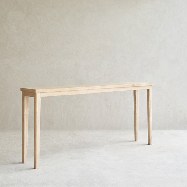 Rustic Java Teak Console | Whitewash - Originals Furniture