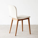 Puddle Dining Chair | Oak Frame - Milk