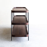 Humla Low Rack | Walnut