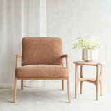 Nysse Armchair | Oak Frame - Sherpa Yak