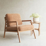Nysse Armchair | Oak Frame - Sherpa Yak