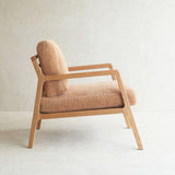 Nysse Armchair | Oak Frame - Sherpa Yak