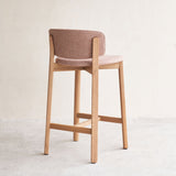 Pinta Fabric Counter Stool | Oak Frame