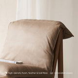 Cantaloupe Leather Armchair | Desert