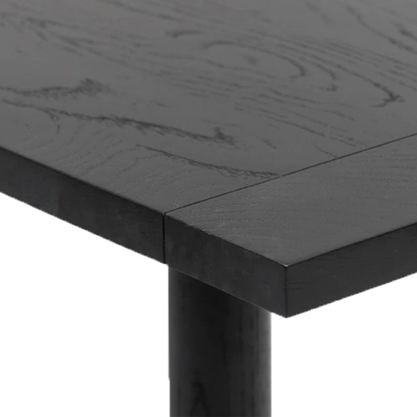 Coco Dining Table | Oak - Black