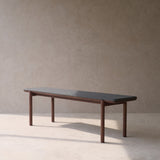 Folk Bench | Bespoke Fabric & Leather