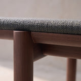 Folk Bench | Bespoke Fabric & Leather