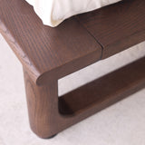 Hover Bed Frame | Espresso Oak - Toffee (SG Queen)