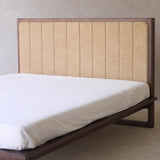 Hover Bed Frame | Espresso Oak - Toffee (SG Queen)