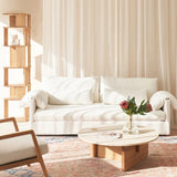 Island Fabric Sofa | Flanders White