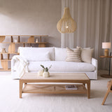 Island Fabric Sofa | Flanders White