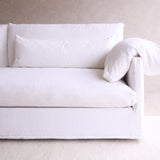 Island Fabric Sofa | Flanders White