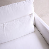 Island Fabric Sofa | Flanders White