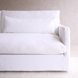 Island Fabric Sofa | Flanders White
