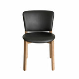 Pinta Dining Chair | Oak - Bespoke Leather