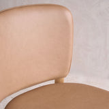 Pinta Leather Dining Chair | Oak Frame - Pecan